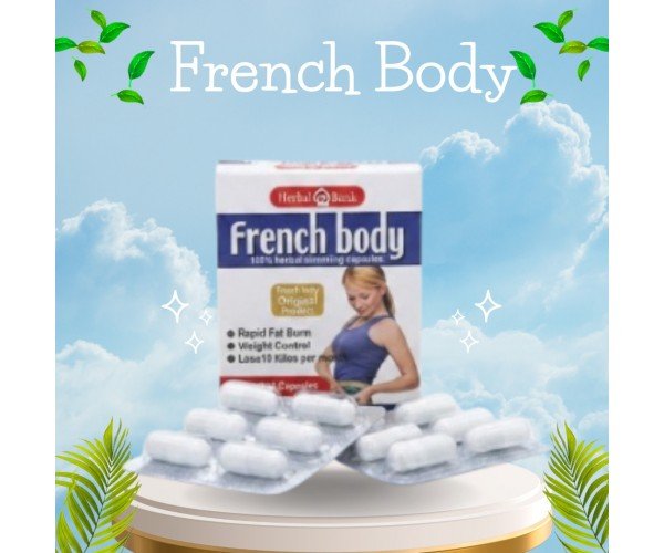 كبسولات French Body للتخسيس ودعم التحكم في الوزن