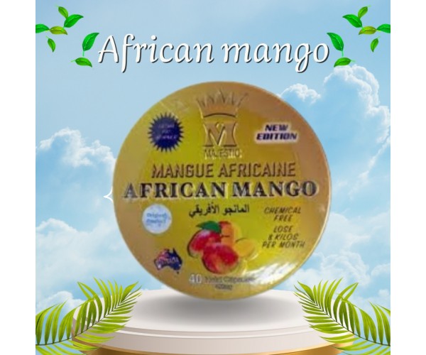 كبسولات المانجو الإفريقي - لدعم حرق الدهون وإنقاص الوزن بشكل طبيعي