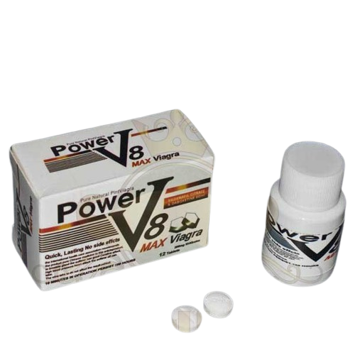أقراص V8 - الحل الأمثل لعلاج الضعف الجنسي عند الرجال