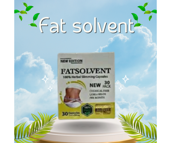 كبسولات فات سولفينت - Fat Solvent للتنحيف-30 كبسولة 