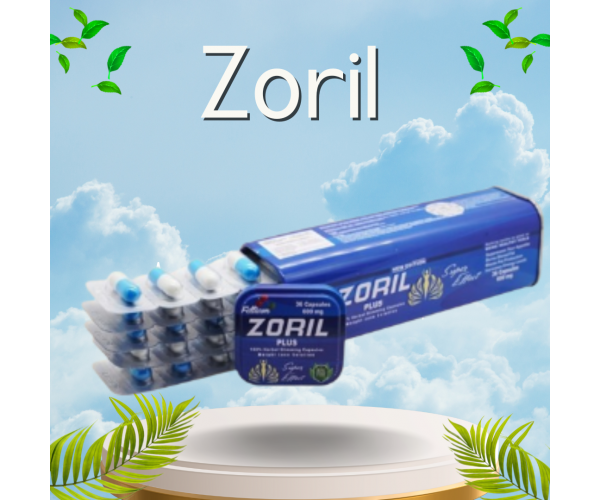 كبسولات زوريل بلس ZORIL PLUS للتخسيس -30 كبسولة